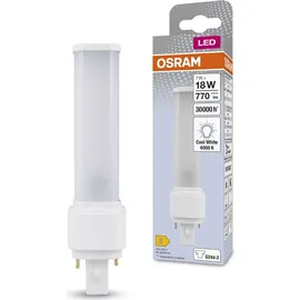 Osram LED-Lampe DULUX D 18 G24d-2 7 W neutralweiß 1 St.