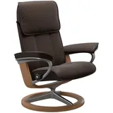 Stressless Stressless® Relaxsessel »Admiral«, mit Signature Base, Größe M & L, Gestell Eiche braun