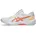 Damen Handballschuhe GEL-TASK Größe 39 in Grau WHITE/VIVID CORAL