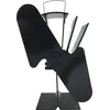Kaminventilator FIREFIX 2-flügelig, schwarz, B:15cm H:20cm T:11cm, Ventilatoren, aus Stahl