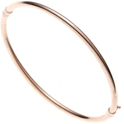 Armreif JOBO, rosa (roségold 585), Armbänder, Damen, Roségold 585, Rosu00e9gold 585, oval 585 Roségold