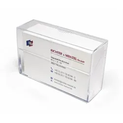 Visitenkarten-Spender aus Acryl transparent, 27 mm