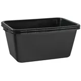 BURI Mörtelkübel 10x Mörtelkasten 65 L Mörtelwanne Mörtelkübel Zementwanne Speiswanne, (10-tlg) schwarz