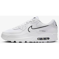 Nike Air Max 90 "White Black", Weiß/Schwarz, Größe: 40,5