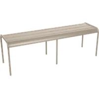 Fermob LUXEMBOURG 3/4-Sitzer Bank Aluminium - Muskat