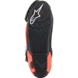Alpinestars Supertech R Schwarz/Neon-Rot/Weiß/Grau 42