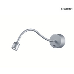 Baulmann LED Wandleuchte 64.341, 1W, Titansilber BAU-64.341.15