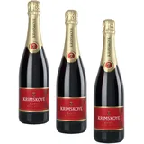 Krimskoye Sekt rot-mild (1 x 0,75 l) (Packung mit 3)
