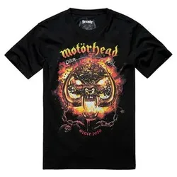 Motörhead Brandit Overkill Kurzarmshirt schwarz, M