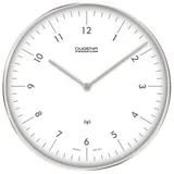 Dugena Funkwanduhr DUGENA Funk-Wanduhr Dessau 7000998 silberfarben
