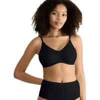 SLOGGI Go Daily Cotton Soft Bra, Schwarz, X-Large Damen