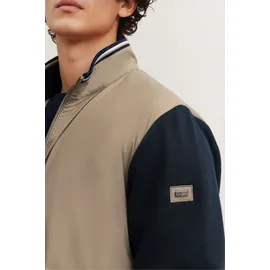 Bugatti Modern Fit Sweatjacke Beige/Braun L