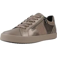 GEOX D BLOMIEE E Sneaker, DK Taupe, 36