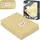 lionelo Bamboo Blanket, Babydecke, Kuscheldecke Baby, leichte Bambusdecke, Wickelauflage, 100% Baumwolle, nNatürlich, Weich, Antibakteriell, Hypoallergisch, vom 1. Lebenstag an, 100x75cm