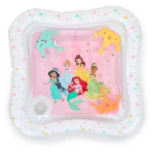 Bright Starts Bright Starts, Wassermatte Disney Prinzessinnen Royal Splash, Bauchlage-Wassermatte mit Arielle, Belle, Cinderella, schwimmende Spielzeuge, Spielmatte für Neugeborene (Rosa)