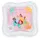 Bright Starts Bright Starts, Wassermatte Disney Prinzessinnen Royal Splash, Bauchlage-Wassermatte mit Arielle, Belle, Cinderella, schwimmende Spielzeuge, Spielmatte für Neugeborene (Rosa)
