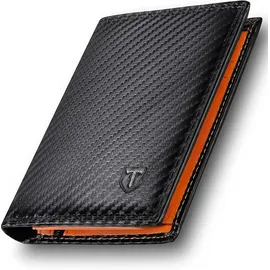 TEEHON Herren Geldbörse Geldbörse schwarz
