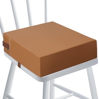 HAWAKA Sitzerhöhung Stuhl Tragbares Boostersitze mit 2 Sicherheits Schnalle Waschbar Sitzerhöhung für Esstisch Baby Booster Sitz Pads Kindersitzkissen