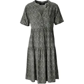 Aniston CASUAL Sommerkleid Schwarz/Weiß 38
