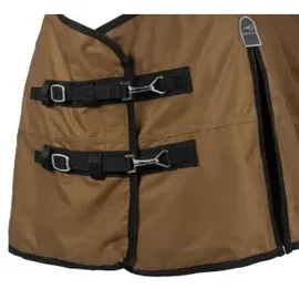 Equinate wasserdichte Regendecke Springfield mit Fleeceinnenfutter 165cm Bronze