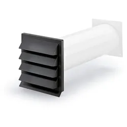 Naber 4021077 K-Klima-R 125/125 Mauerkasten, anthrazit