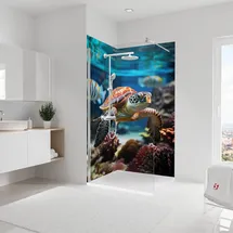 Schulte Duschrückwand DecoDesign Schildkröte 210 x 90 cm D1900922 455