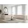 Fun Möbel Eckcouch Stoff 2-Sitzer Beige