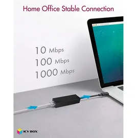 Icy Box USB 3.0 zu Gigabit Ethernet Lan Adapter