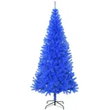 vidaXL Künstlicher Weihnachtsbaum mit Ständer Blau 240 cm PVC