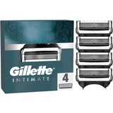 Gillette Intimate Rasierer-Klingen, 4 Ersatzklingen