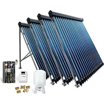 Feuer-Anker Röhrenkollektor Solarpaket Vakuumröhrenkollektor HP30-4 19,56 m2 Solaranlage