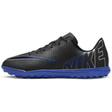 Nike Jr. Vapor 15 Club Tf Niedrig, schwarz/blau (Black Chrome Hyper royal 38.5