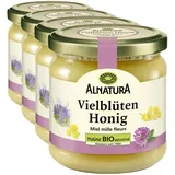 Alnatura Bio Vielblüten-Honig, 500 g (Packung mit 4)