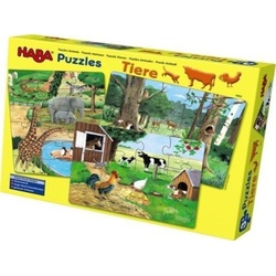 Haba Puzzle HABA-Puzzles Tiere, Puzzleteile