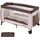Tectake tectake® Kinder Reisebett klappbar, 2 Rollen mit Bremsen, inklusive Tragetasche, 126 x 65 x 80 cm