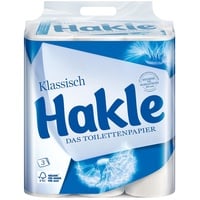 Hakle - Toilettenpapier Klassisch Weiß 24 Rollen