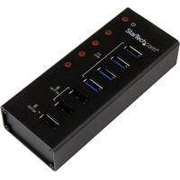 Startech 7 Port USB 3.0 Hub 3 Ladeanschlüsse (2x
