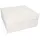 Papstar Tortenkartons mit Deckel eckig 30 cm x 30 cm x 13 cm 50 St. Weiß