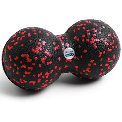 TRENDY SPORT Dupla Duo-Faszienball schwarz/rot 8 cm