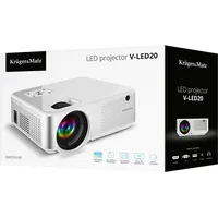 Krüger&Matz V-LED20 LED Grau/Weiß