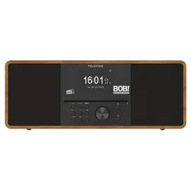 Telestar BOBs Rock Radio 2.0 – DAB+/Internetradio mit CD-Player – Holz