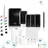 Blanc HYGIENIC HYGIENE-KOMPLETT-Set SENSOR: Handtuch-, Schaumseifen-, Desinfektions-, Toilettenpapierspender & Sitzreiniger inkl. Füllmittel