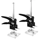 Ollewiellan Arm Handwerkzeug, Arbeitssparender Heber 2 Stück, 30cm Höhenregler Bis Zu 240 KG, Handhebewerkzeug, Tür- und Holzplatten-Hebebühne