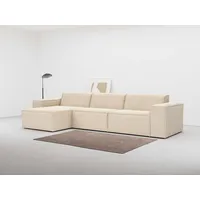 RAUM.ID Ecksofa »Norvid«, modular, wahlweise mit Kaltschaum, Komfortschaum oder Taschenfederkern beige