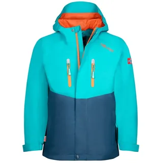 TROLLKIDS Nusfjord Jacke - Lake Blue / Mystic Blue - 92 cm