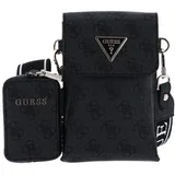 GUESS Latona Handytasche 11 cm coal logo