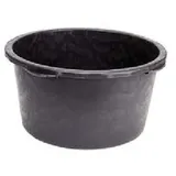 Hufa Fliesenleger Bau Mörtelkübel Ø 64 cm 90 Liter schwarz