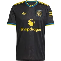 adidas Manchester United 25/26 Third Herren Trikot, schwarz