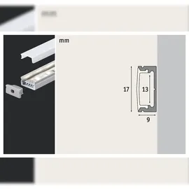 Paulmann Base Profil 1 m mit Diffusor