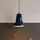 Anglepoise Original 1227 Messing Midi Pendelleuchte, blau